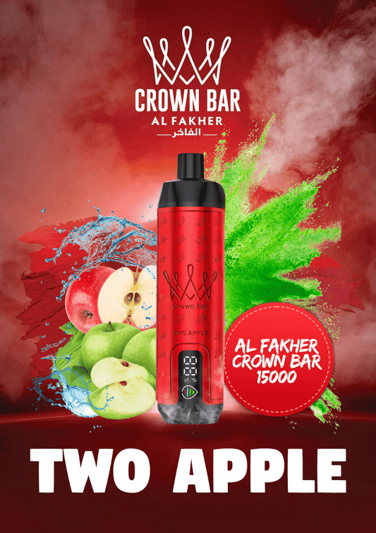 Al Fakher Vape 15000 - Two Apple